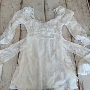 Stylish White Dress Women’s size Small
